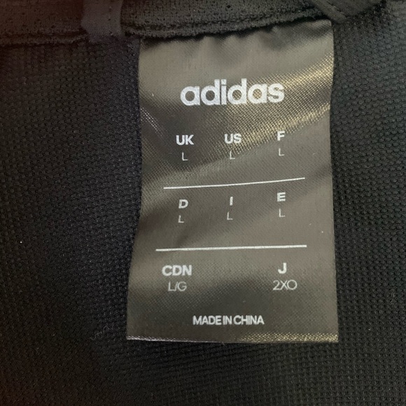 Adidas Men’s Lg Full Zipper with Hood Jacket - Picture 7 of 7